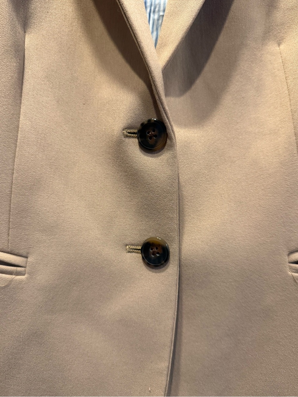 J. Crew Camel/Tan Tailored Two-Button Blazer - Picture 2 of 5